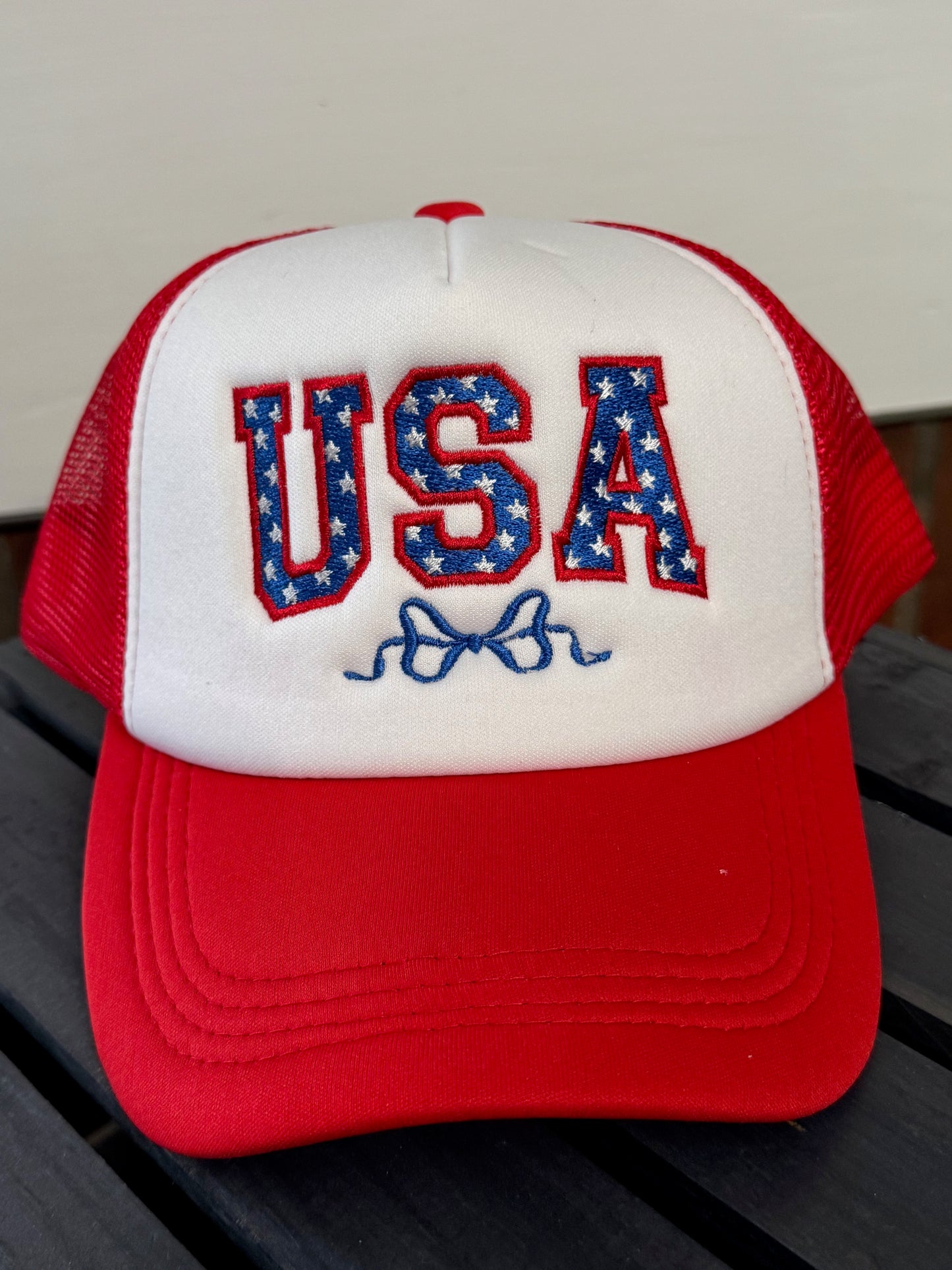 USA Bow Foam Trucker Hat
